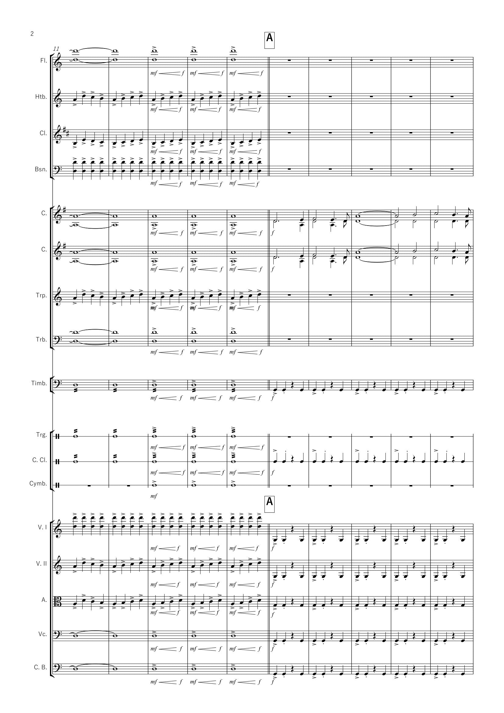 MARCHE DES CONQUERANTS - Pour orchestre, 22 pages, (II+20) (v.o)
