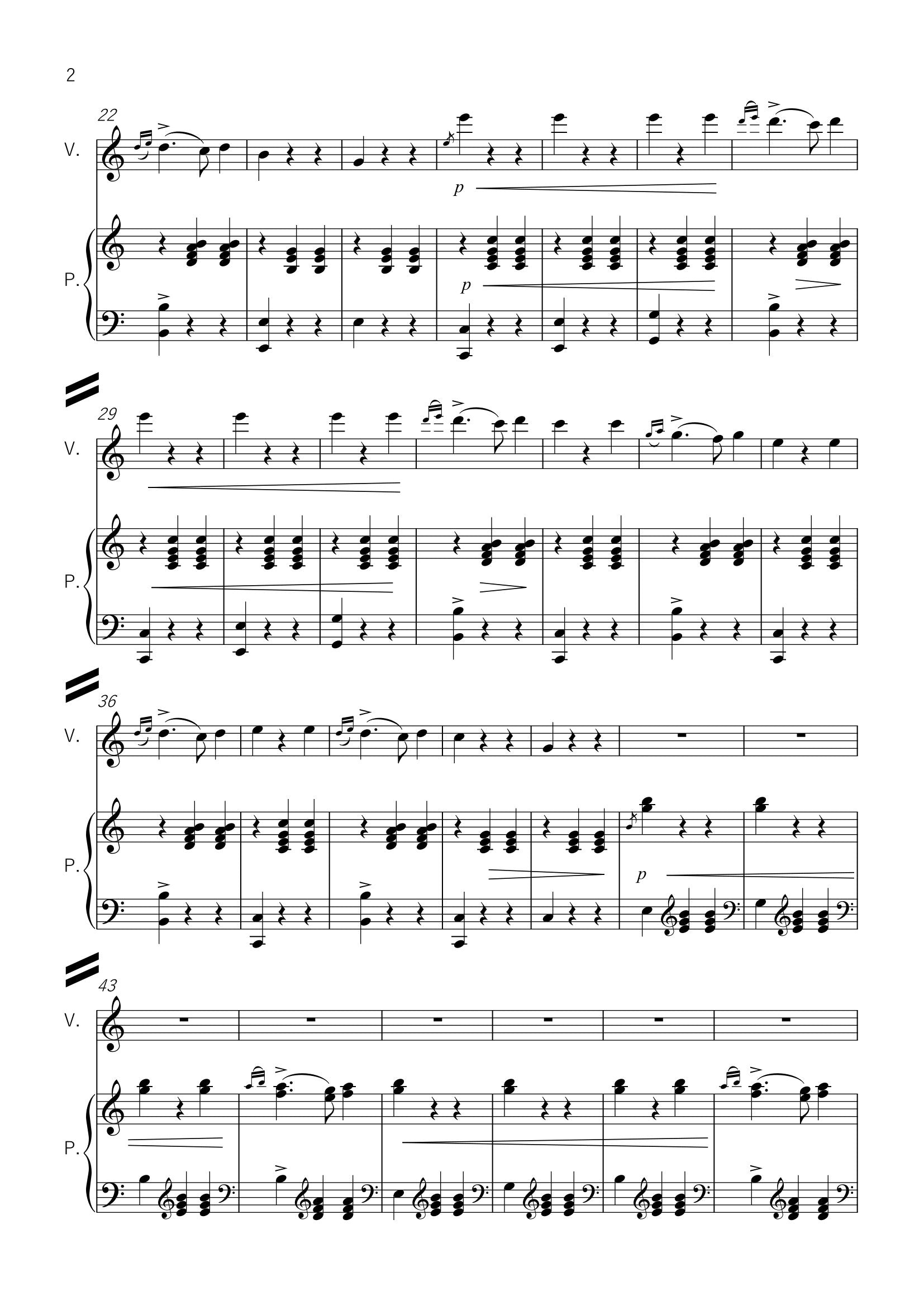 LES CONTINENTS - Europe pour violon et piano, 19 pages, (II+14+3) (v.vp)