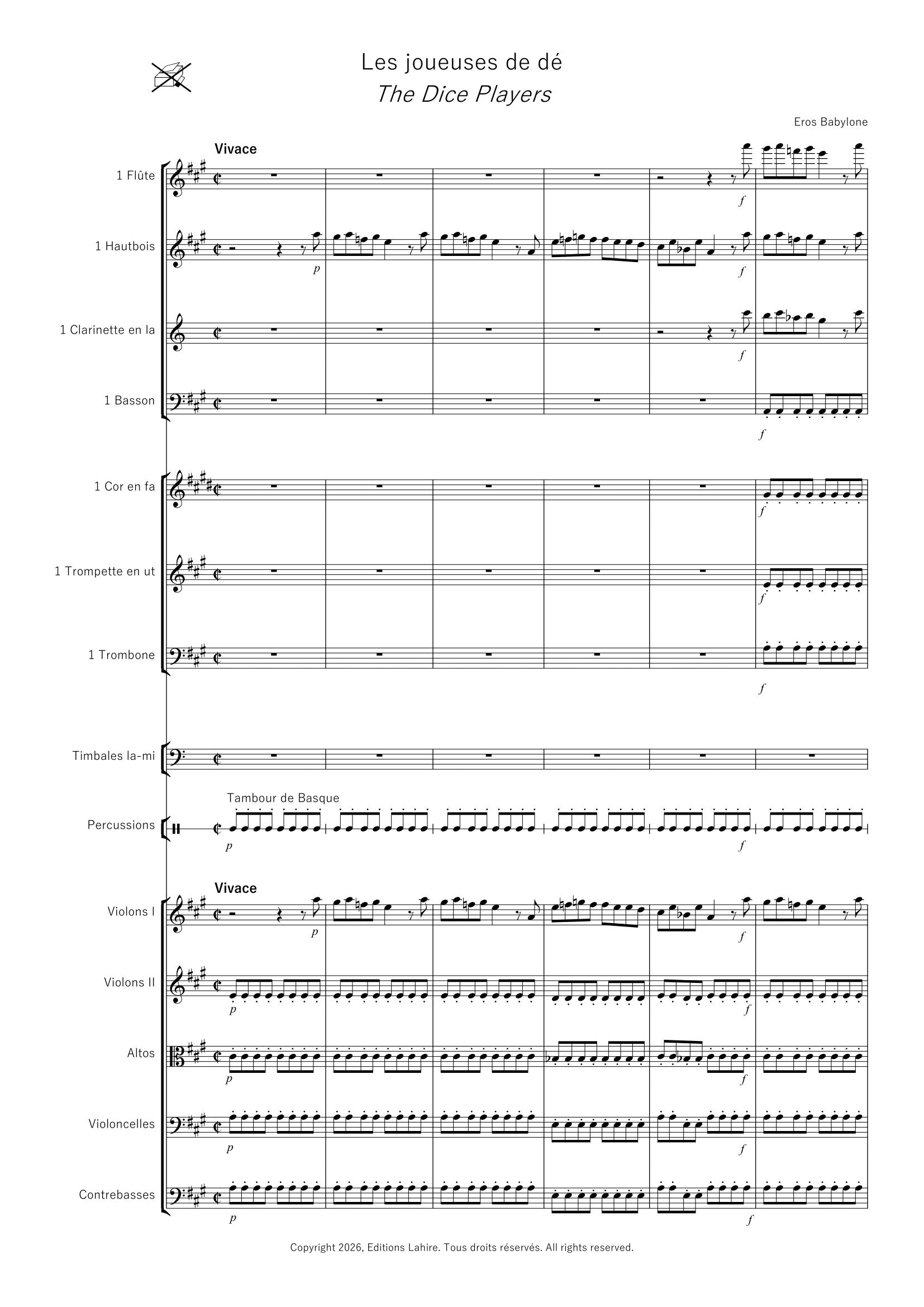 BABEL FANTAISIE - 1. Les joueuses de dé, 22 pages, (IV+18) (v.oc)